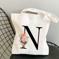 Unisex Casual Letter Shopping Bags main image 5