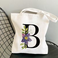 Unisex Casual Letter Shopping Bags sku image 2