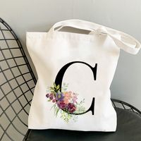 Unisex Casual Letter Shopping Bags sku image 3