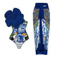 Women's Sexy Tropical Printing 1 Piece 2 Pieces One Piece main image 5