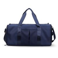Unisex Basic Vacation Solid Color Oxford Cloth Waterproof Travel Bags sku image 3