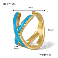 1 Piece Simple Style Geometric Plating Sterling Silver 18k Gold Plated Ear Clips sku image 3
