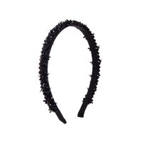 Elegant Solid Color Artificial Crystal Hair Band main image 8