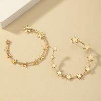 1 Pair Modern Style Star Alloy Ear Studs main image 4