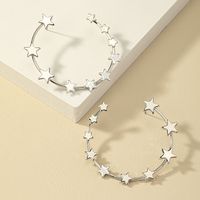 1 Pair Modern Style Star Alloy Ear Studs main image 6