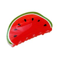 Cute Fruit Watermelon Resin Hair Claws main image 5