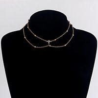 Wholesale Jewelry Simple Style Solid Color Metal Rhinestones Body Chain sku image 1
