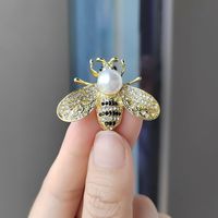 Sweet Butterfly Alloy Artificial Pearls Women's Brooches sku image 56