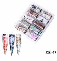 Fashion Starry Sky Paper Nail Decoration Accessories 1 Set Nail Supplies sku image 23