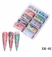 Fashion Starry Sky Paper Nail Decoration Accessories 1 Set Nail Supplies sku image 22