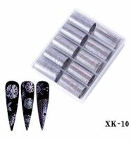 Fashion Starry Sky Paper Nail Decoration Accessories 1 Set Nail Supplies sku image 30