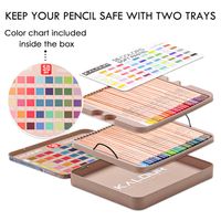 New 50pcs Freehand Drawing Colored Pencil Set main image 3