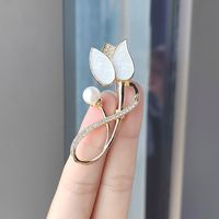 Sweet Butterfly Alloy Artificial Pearls Women's Brooches sku image 37