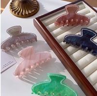 Sweet Gradient Color Arylic Imitation Pearl Hair Claws main image 1