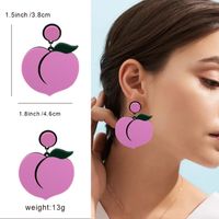 Cute Fruit Arylic Women's Drop Earrings main image 3
