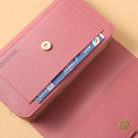 Women's All Seasons Pu Leather Classic Style Phone Wallet main image 4