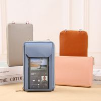 Women's All Seasons Pu Leather Classic Style Phone Wallet main image 4