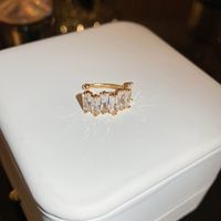 Dulce Mariposa Aleación Borla Enchapado Embutido Diamantes De Imitación Mujeres Pinzas Para Las Orejas sku image 8