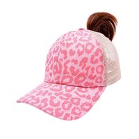 Mujeres Viajar Diariamente Leopardo Aleros Planos Gorra De Beisbol sku image 5