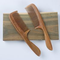Classic Style Solid Color Ebony Hair Combs sku image 2