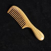 Classic Style Solid Color Ebony Hair Combs sku image 8