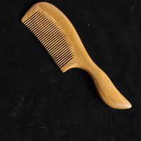 Classic Style Solid Color Ebony Hair Combs sku image 9