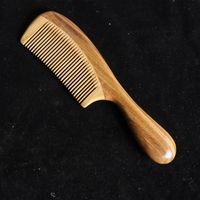 Classic Style Solid Color Ebony Hair Combs sku image 6