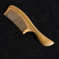 Classic Style Solid Color Ebony Hair Combs sku image 7