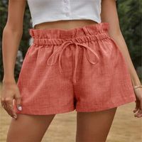 Women's Daily Casual Solid Color Shorts Casual Pants Wide Leg Pants main image 3