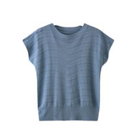 Women's T-shirt Sleeveless T-shirts Casual Classic Style Solid Color main image 3