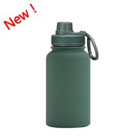 Casual Solid Color Stainless Steel Water Bottles sku image 25