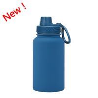 Casual Solid Color Stainless Steel Water Bottles sku image 26