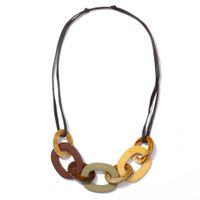 Commute Round Arylic Wax Rope Women's Sweater Chain sku image 2