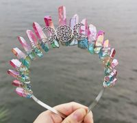 Original Design Geometric Crystal Hair Band sku image 12