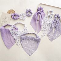 Fairy Style Flower Cloth Handmade Hair Tie main image 1