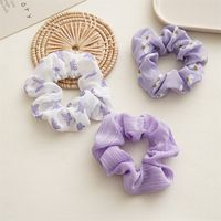 Fairy Style Flower Cloth Handmade Hair Tie main image 4