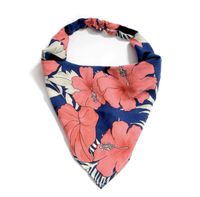 Pastoral Flower Cloth Handmade Scarf Hair Tie sku image 9