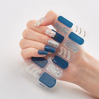 Simple Style Commute Star Starry Sky Pvc Nail Patches 1 Piece sku image 18