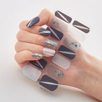 Simple Style Commute Star Starry Sky Pvc Nail Patches 1 Piece sku image 13