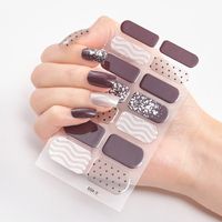 Simple Style Commute Star Starry Sky Pvc Nail Patches 1 Piece sku image 30