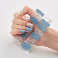 Simple Style Commute Star Starry Sky Pvc Nail Patches 1 Piece sku image 17