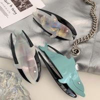 Simple Style Dolphin Acetic Acid Sheets Hair Clip main image 3