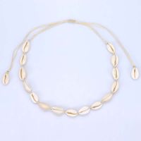 Vacances Coquille Corde Coquille Unisexe Bracelets Collier sku image 9