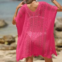 Women's Vacation Solid Color Cover Ups main image 5