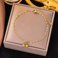 Vacation Geometric 304 Stainless Steel 18K Gold Plated Women'S Anklet sku image 1