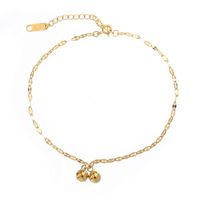 Vacation Geometric 304 Stainless Steel 18K Gold Plated Women'S Anklet main image 5