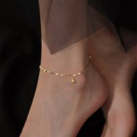 Vacation Geometric 304 Stainless Steel 18K Gold Plated Women'S Anklet main image 1