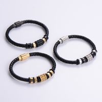 Simple Style Solid Color 304 Stainless Steel 18K Gold Plated No Inlaid Bracelets In Bulk main image 1