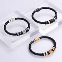 Simple Style Solid Color 304 Stainless Steel 18K Gold Plated No Inlaid Bracelets In Bulk main image 4