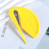 Casual Solid Color Plastic Rubber Band Knife 1 Piece main image 4
